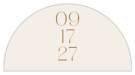 Add the perfect finishing touch to your wedding suite with our Simple Wave Wedding Arch Accent Cards.