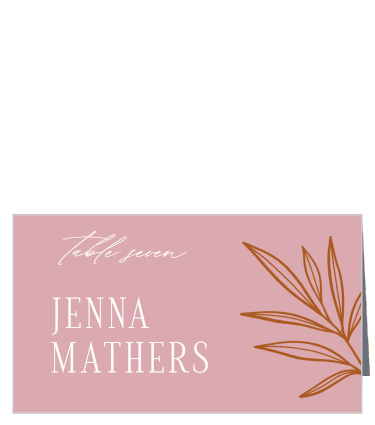 Help loved ones find their seats at your wedding easily with the help of our Typographic Love Wedding Arch Place Cards.