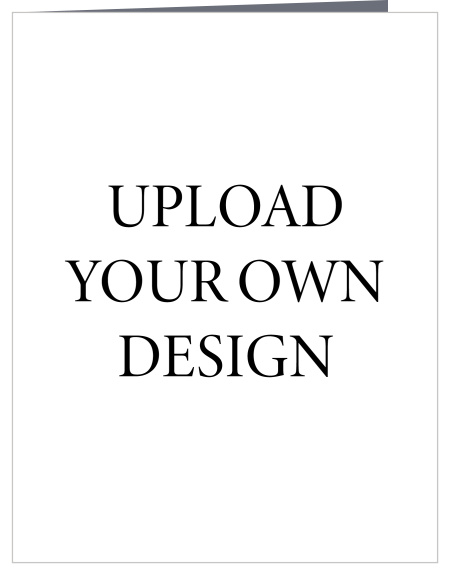 Upload your own design and let us print your thank you cards for you on one of our luxurious paper types.