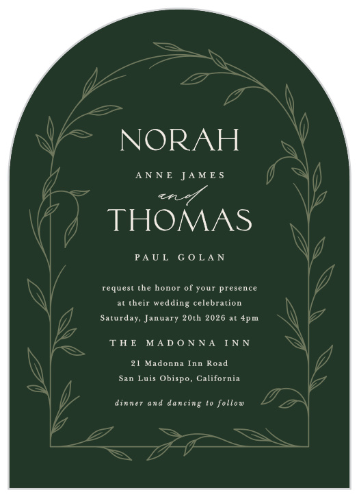 Our Forest Woods Wedding Invitations bring family and friends together for your special day.