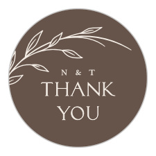 Add the perfect finishing touch to all envelopes that will be sent out to your guests with our Forest Woods Wedding Arch Stickers.