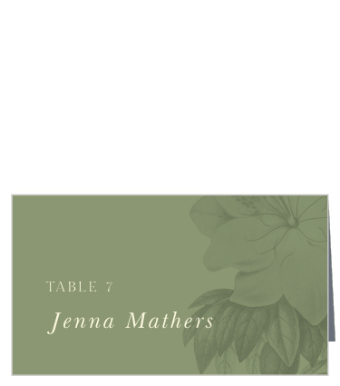 Our Botanique Elegance Wedding Arch Place Cards help family and friends find their seats on your big day.