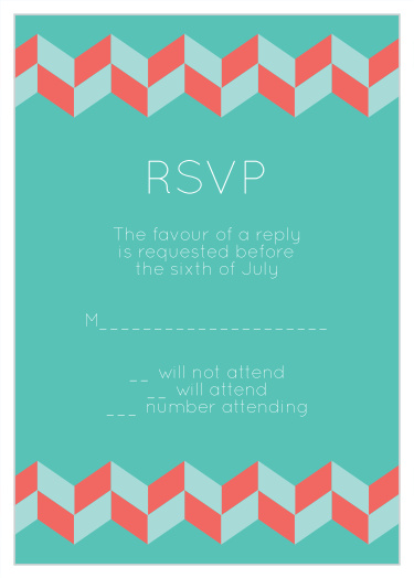 Obtain your guests attendance by sending out this RSVP card. Customize the colors and fonts to match you Bat Mitzvah theme exactly!