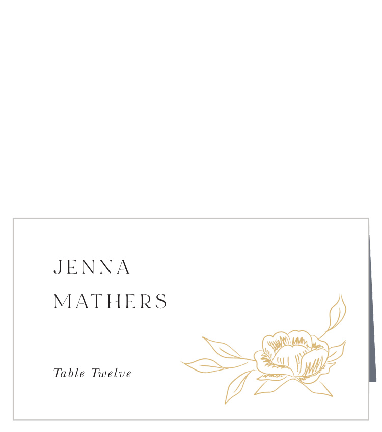 Petit Jardin Wedding Arch Place Cards