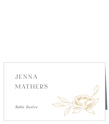 Have family and friends easily find their seats with the help of our Petit Jardin Wedding Arch Place Cards.