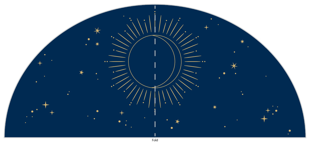 Prepare everyone for a dazzling event with our Celestial Stars Wedding Arch Detail Cards.