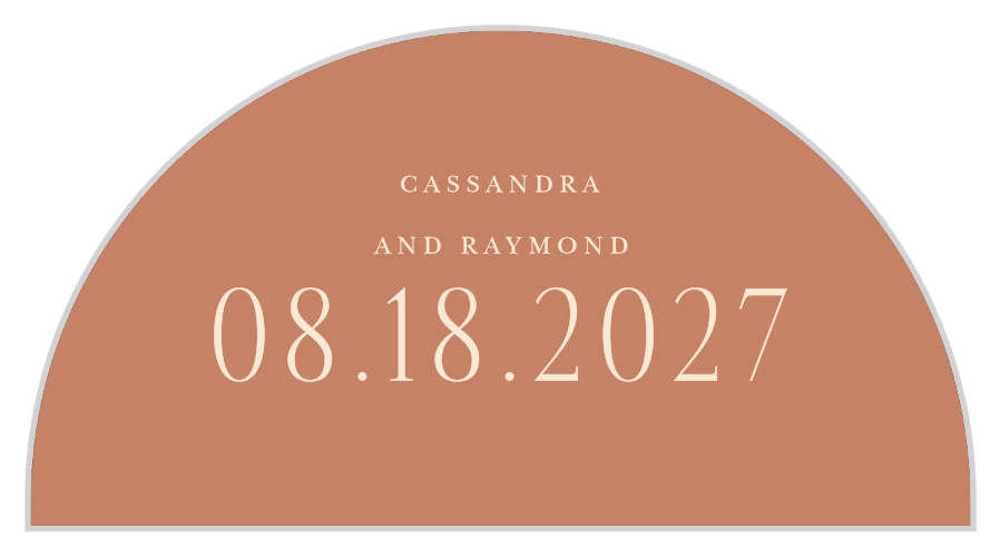 Art Nouveau Wedding Arch Accent Cards