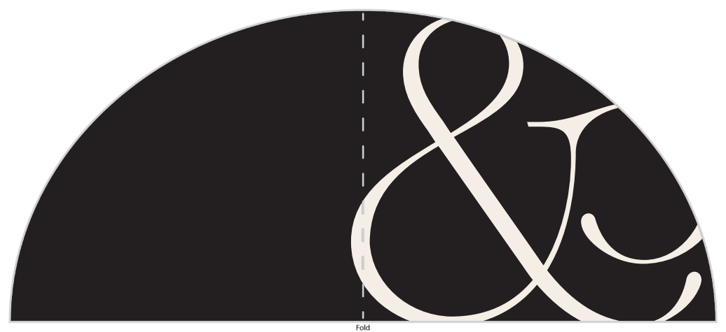 Add more information to your invite package in a stylish way with our Ever & Ever Wedding Arch Detail Cards.