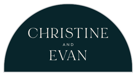 Our Modern Arches Wedding Arch Accent Cards gather a headcount of each friend and family member that plans to be there on your big day.