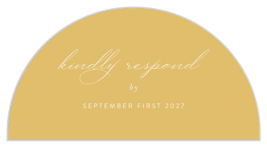 Summer Magnolias Wedding Arch Accent Cards