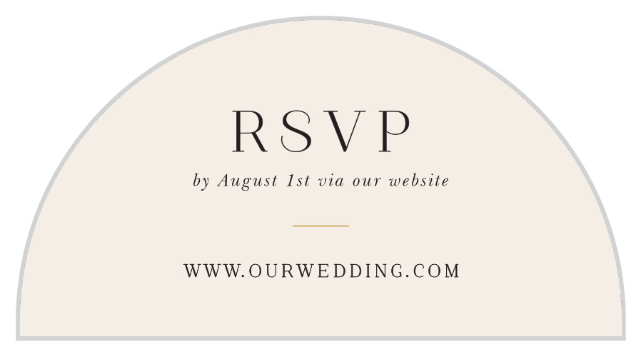 Love Arch Wedding Arch Accent Cards