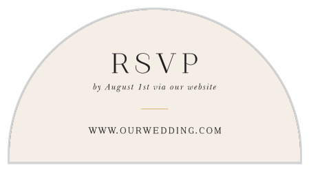 Our Love Arch Wedding Arch Accent Cards help you create a guestlist for each friend and family member who plans to be there on your special day.
