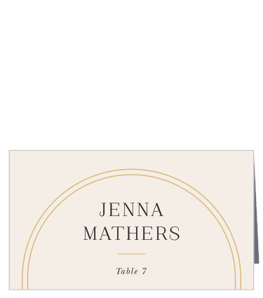 Help family and friends easily find their seats at your venue with our Love Arch Wedding Arch Place Cards.