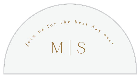 Favorite Photo Wedding Arch Accent Cards