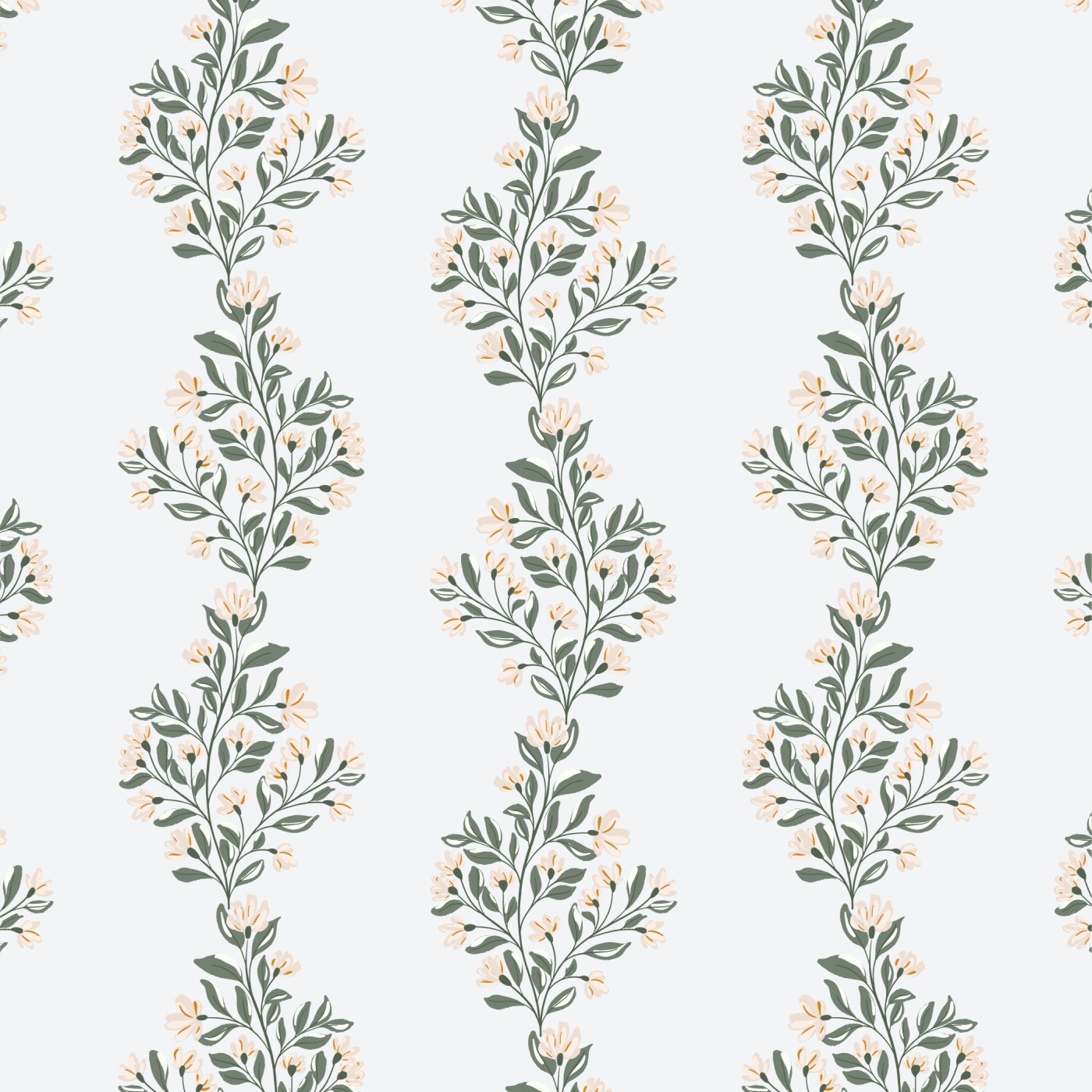 Blossom Cascade Wallpaper