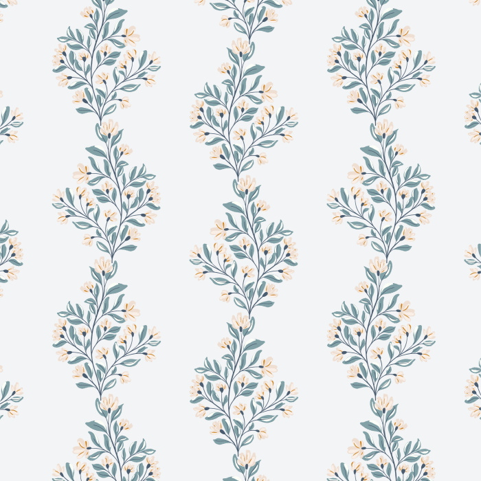 Our Blossom Cascade Peel And Stick Removable Wallpaper brings a touch of greenery to any room in your home.