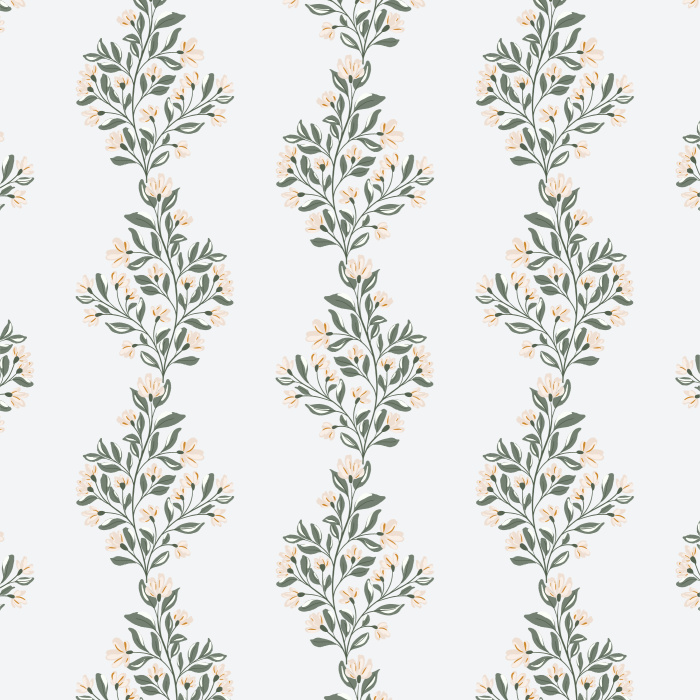 Our Blossom Cascade Peel And Stick Removable Wallpaper brings a touch of greenery to any room in your home.