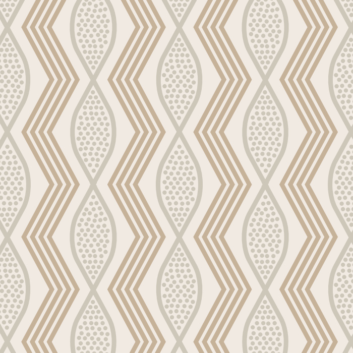 Create an exciting vibe with our Dotty Zigzag Peel and Stick Removable Wallpaper.