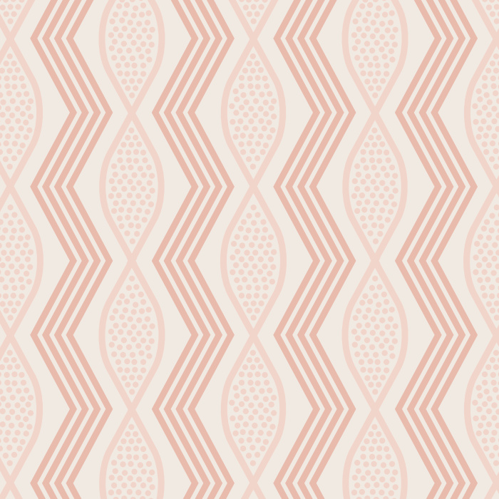 Create an exciting vibe with our Dotty Zigzag Peel and Stick Removable Wallpaper.