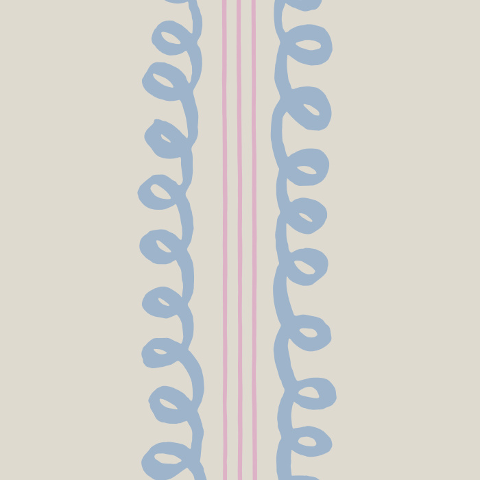 Step into a world of whimsy with Loopy Loop Peel And Stick Removable Wallpaper! 