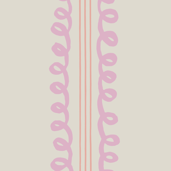 Step into a world of whimsy with Loopy Loop Peel And Stick Removable Wallpaper!