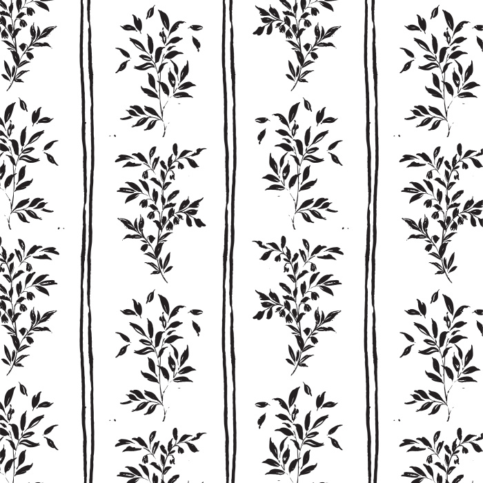 Embrace the rustic allure of countryside living with our Rhapsody in Monochrome Peel And Stick Removable Wallpaper.