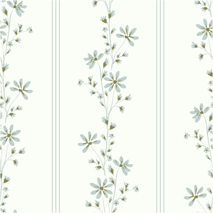 Our Wildflower Stripes Peel And Stick Removable Wallpaper adds a lovely rustic feel to any wall in your home.