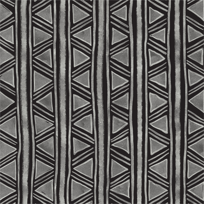 Add a boho accent wall to any room in your home with our Irregular Triangles Peel And Stick Removable Wallpaper.