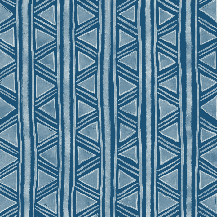 Add a boho accent wall to any room in your home with our Irregular Triangles Peel And Stick Removable Wallpaper.