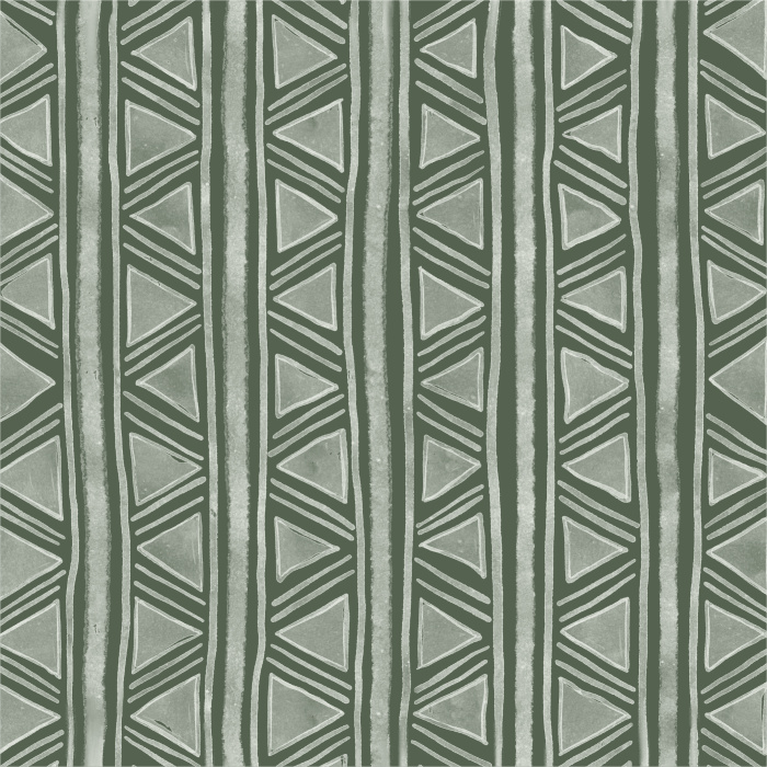 Add a boho accent wall to any room in your home with our Irregular Triangles Peel And Stick Removable Wallpaper.