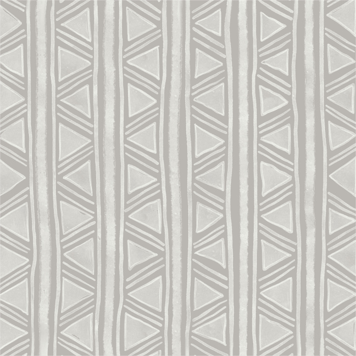 Add a boho accent wall to any room in your home with our Irregular Triangles Peel And Stick Removable Wallpaper.