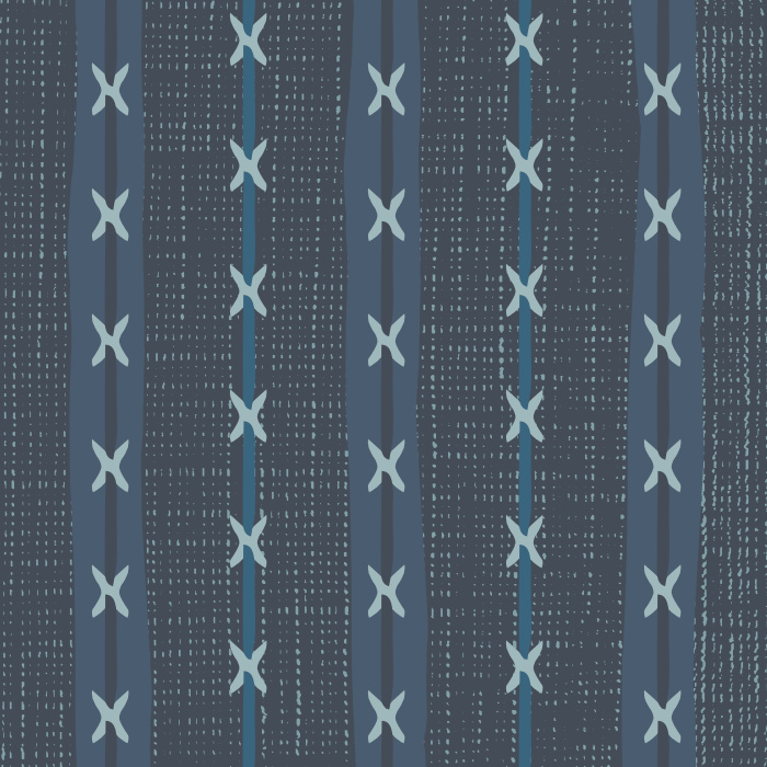 Reinvent your space with our Shibori Stitches Peel and Stick Removable Wallpaper. 
