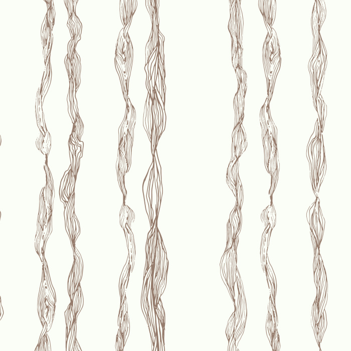 Create a truly unique style with our Interlacing Lines Peel and Stick Removable Wallpaper. 