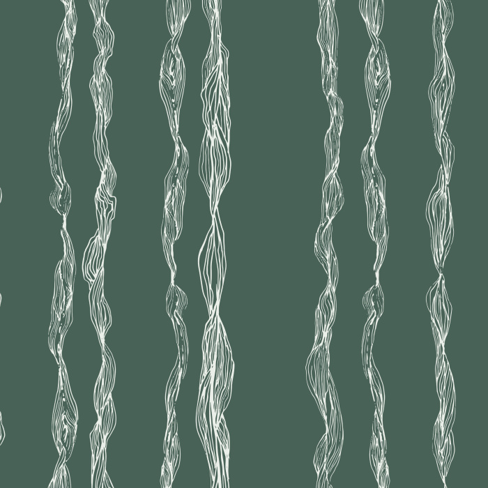 Create a truly unique style with our Interlacing Lines Peel and Stick Removable Wallpaper. 