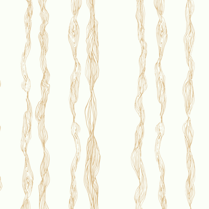 Create a truly unique style with our Interlacing Lines Peel and Stick Removable Wallpaper. 