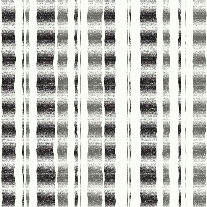 Create a gentle, coastal vibe with our Dashed Stripes Peel and Stick Removable Wallpaper. 