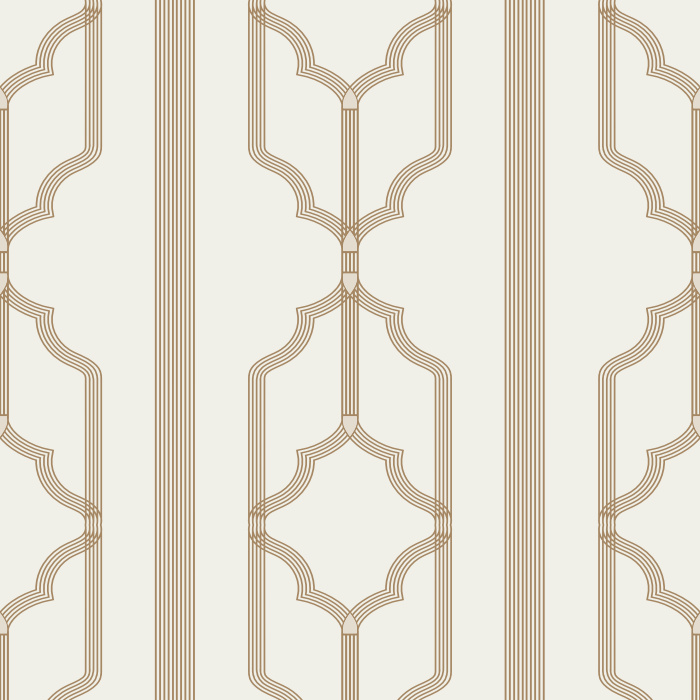 Upgrade your space with our Interlocked Stripes Peel and Stick Removable Wallpaper.