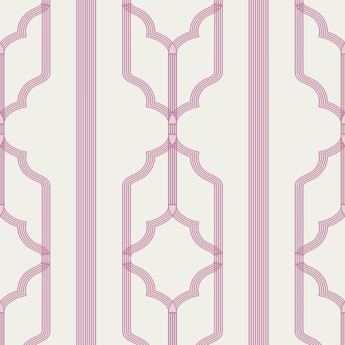 Upgrade your space with our Interlocked Stripes Peel and Stick Removable Wallpaper.