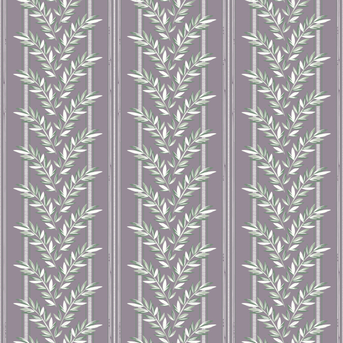 Our Linear Leaves Peel And Stick Removable Wallpaper adds a touch of greenery to any wall in your home.