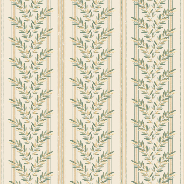 Our Linear Leaves Peel And Stick Removable Wallpaper adds a touch of greenery to any wall in your home.