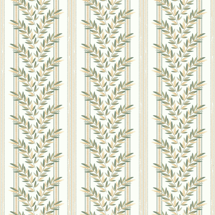 Our Linear Leaves Peel And Stick Removable Wallpaper adds a touch of greenery to any wall in your home.