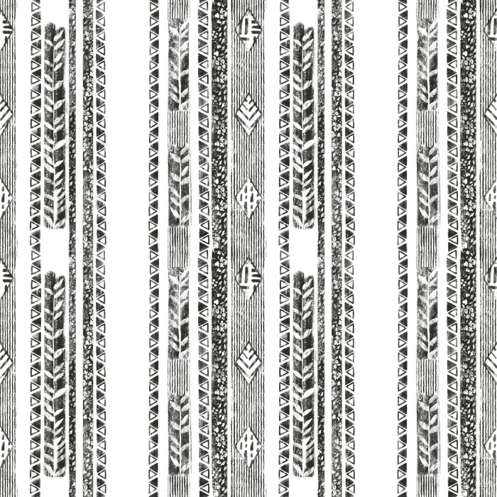 Create something truly unique with our Bohemian Symphony Peel and Stick Removable Wallpaper.