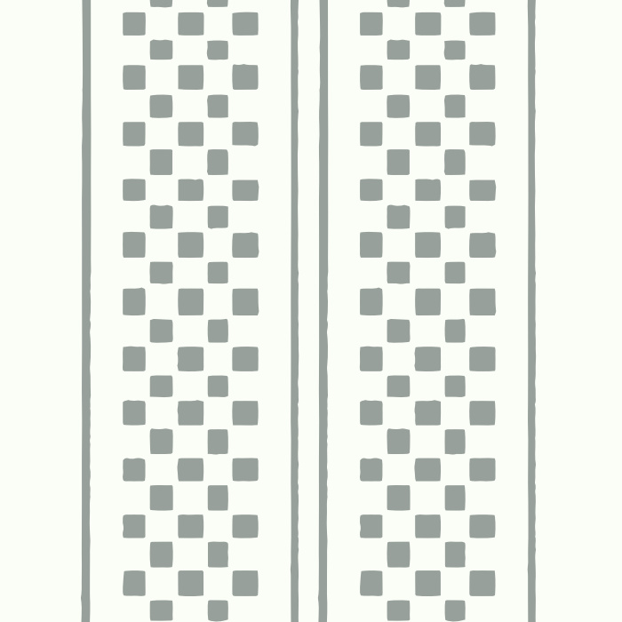 Add an eye-catching accent to any wall in your home with our Checkerboard Stripe Peel And Stick Removable Wallpaper.