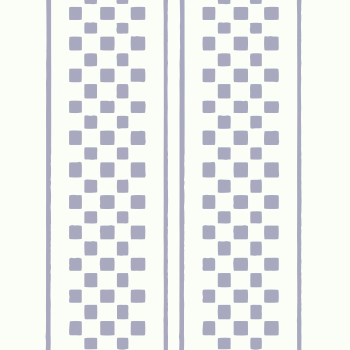 Add an eye-catching accent to any wall in your home with our Checkerboard Stripe Peel And Stick Removable Wallpaper.