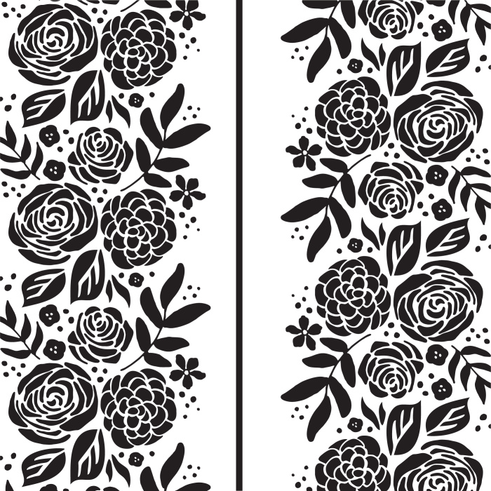 Our Apron Floral Peel And Stick Removable Wallpaper adds a classic touch to any wall in your home.
