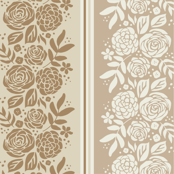 Our Apron Floral Peel And Stick Removable Wallpaper adds a classic touch to any wall in your home.