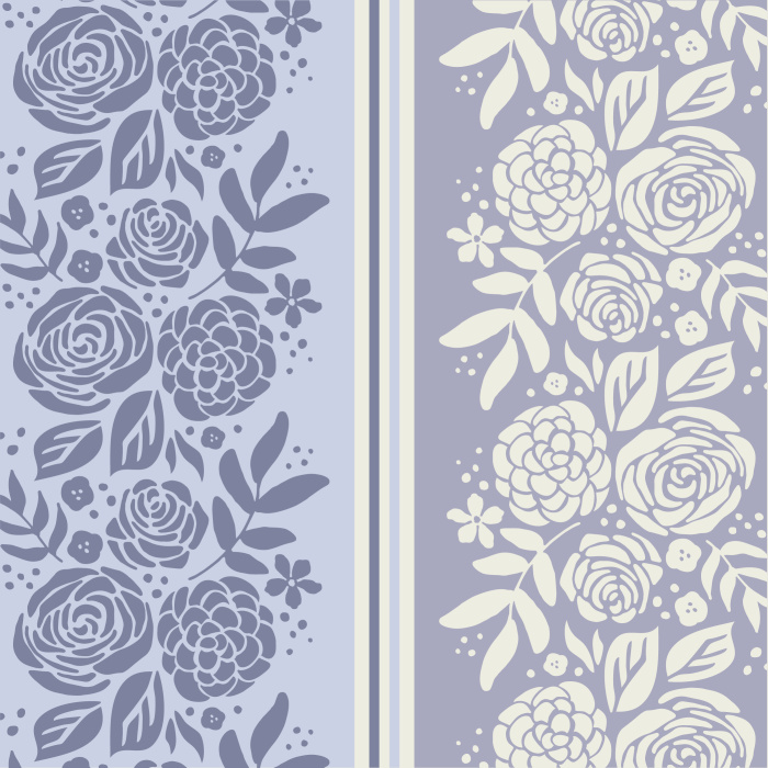 Our Apron Floral Peel And Stick Removable Wallpaper adds a classic touch to any wall in your home.