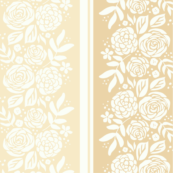 Our Apron Floral Peel And Stick Removable Wallpaper adds a classic touch to any wall in your home.