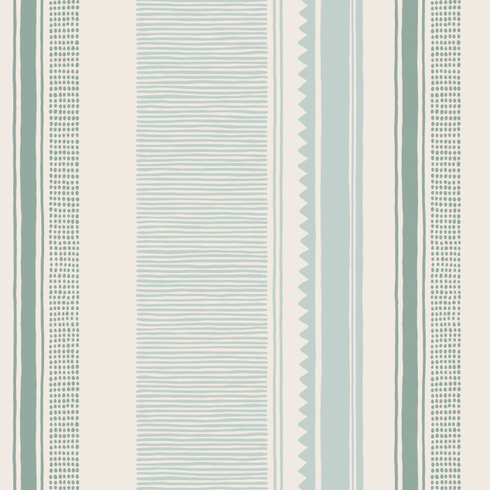 Add a boho touch to any wall in your home with our Artisanal Stripes Peel And Stick Removable Wallpaper.
