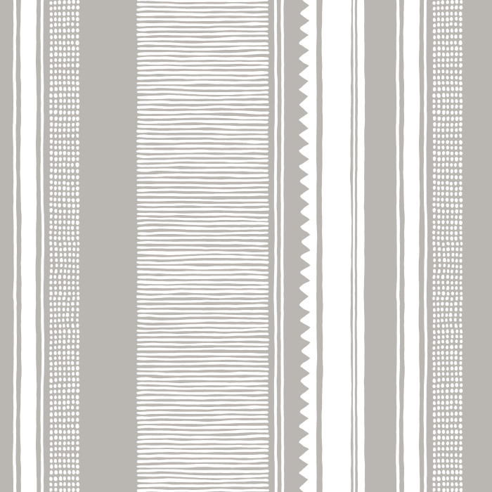 Add a boho touch to any wall in your home with our Artisanal Stripes Peel And Stick Removable Wallpaper.